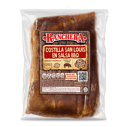 Costilla Ranchera San Lois en salsa BBQ